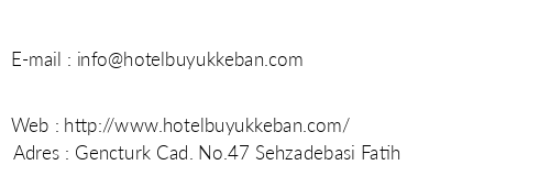 Hotel Byk Keban telefon numaralar, faks, e-mail, posta adresi ve iletiim bilgileri